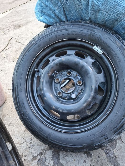 Mercedes Klasa-A W168 komplet kół zima 175/65/15