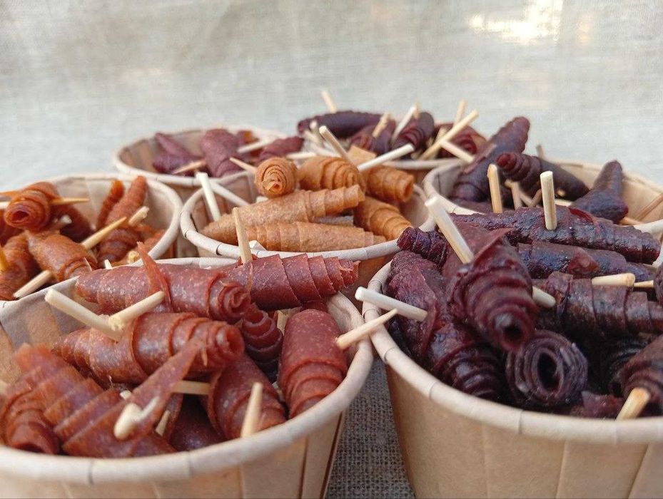 Пастила фруктово-ягідна без цукру, власного виробництва.