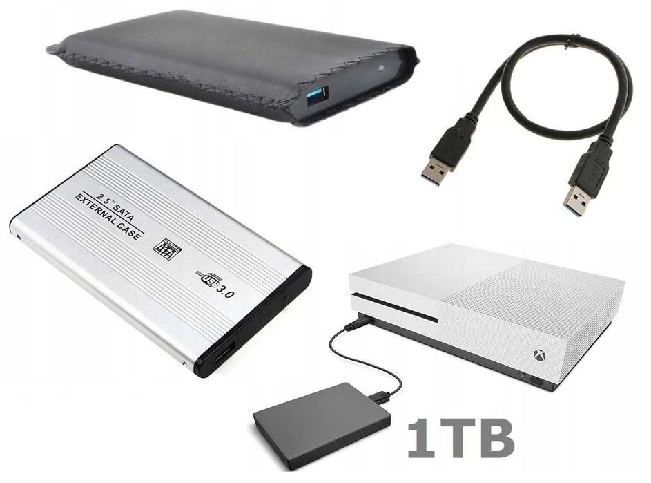 Nowy dodatkowy Dysk Xbox Game Drive 1TB Xbox One Series S X *Wejherowo