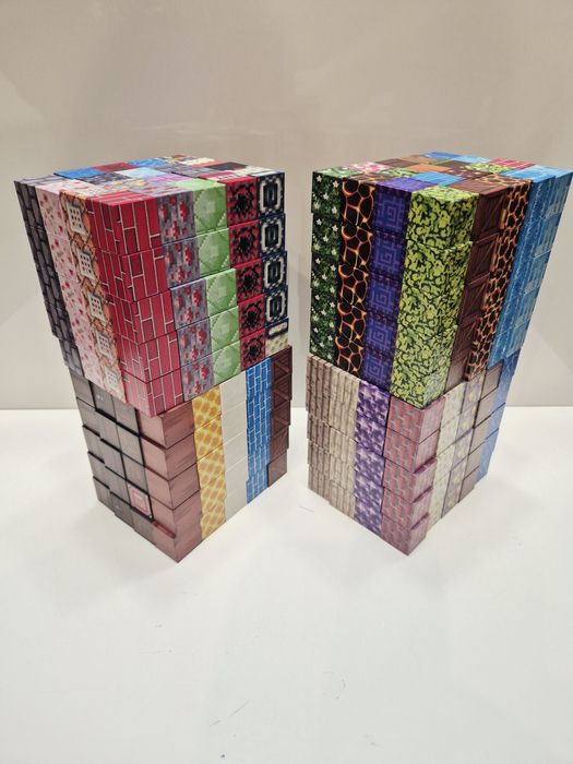 Klocki magnetyczne minecraft 400sztuk