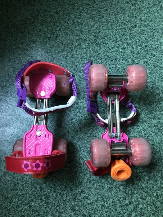 Роликові ковзани дитячі чотириколісні на взуття