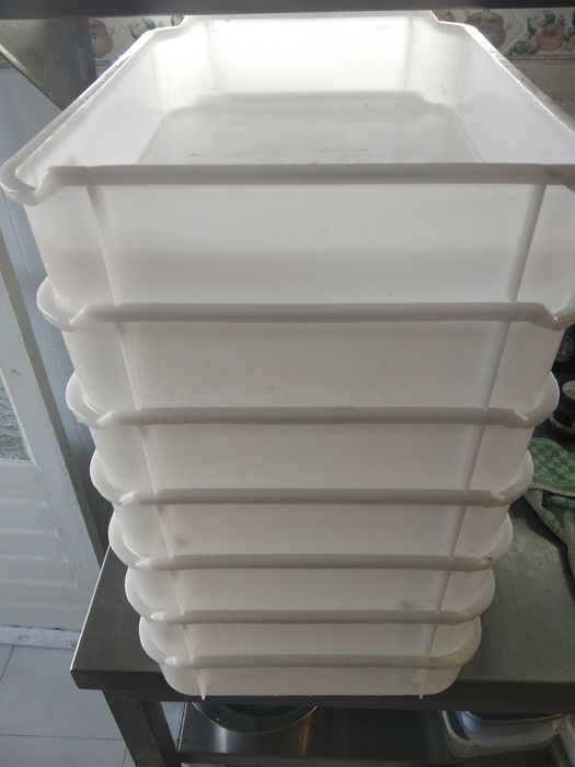 Caixas plasticas para panificação 435x300x 95mm