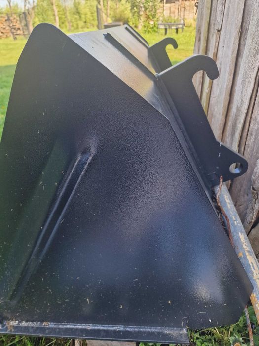 Łyżka plus widły do palet. paleciak