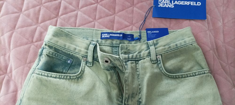 Nowe spodnie jeansowe Karl Lagerfeld Jeans W28