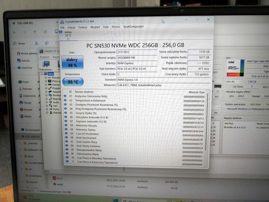 Dell Vostro 5502 15" i5 16GB 256GB laptop notebook (89)