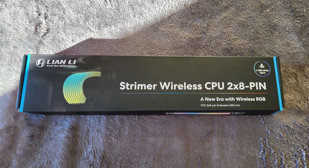 Lian Li Strimer Wireless CPU 2x 8-Pin ARGB - przedłużka RGB