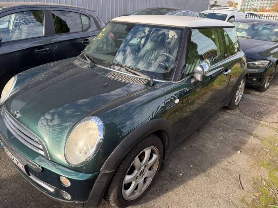 mini one cooper r50 r52 r53 przód zderzak lampa maska błotnik pas 895 1.6