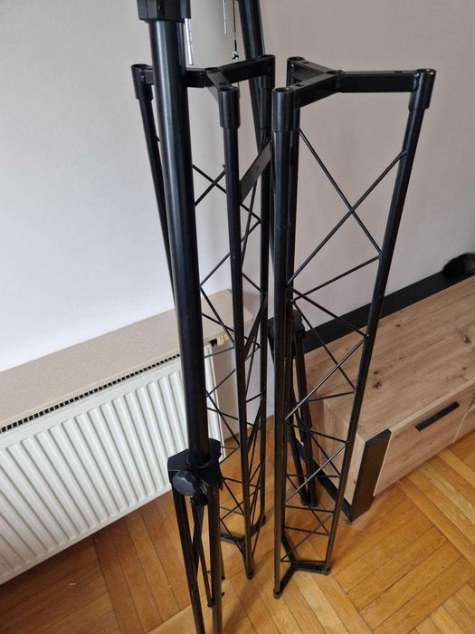 Stageworx LB-3 Lighting Stand Set Bundle Nowy Z Pokrowcami i uchwytami