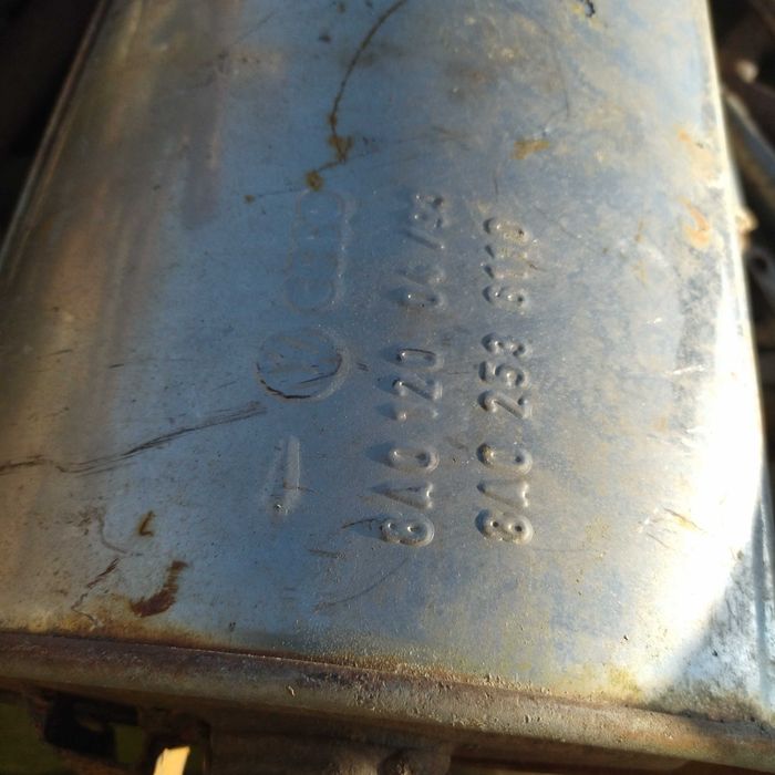 wydech tlumik tlumnik OE 80 b4 2.0B 1.9tdi 8A025`3611K 8A02`53611D