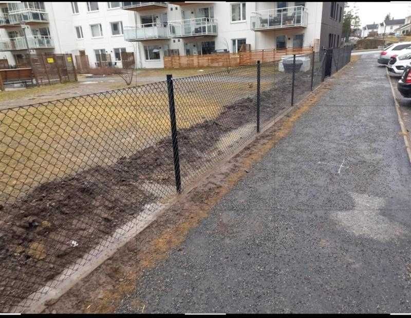 Siatka ogrodzeniowa powlekana 100 cm oczko 50x50  mocna  10 lat gwarancji