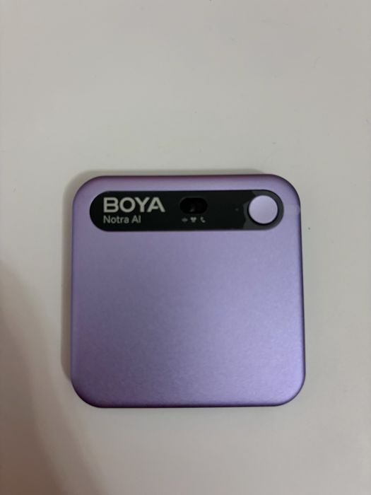 BOYA Notra — gravador de voz com IA, 64GB