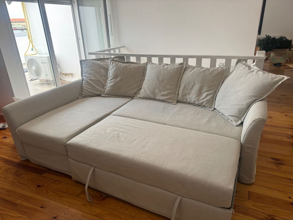 Sofá de canto IKEA em excelente estado – entrega em Lisboa - Limpeza profissional recente