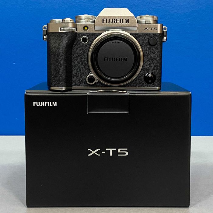 Fujifilm X-T5 (Corpo) - 40MP - NOVA - 3 ANOS DE GARANTIA