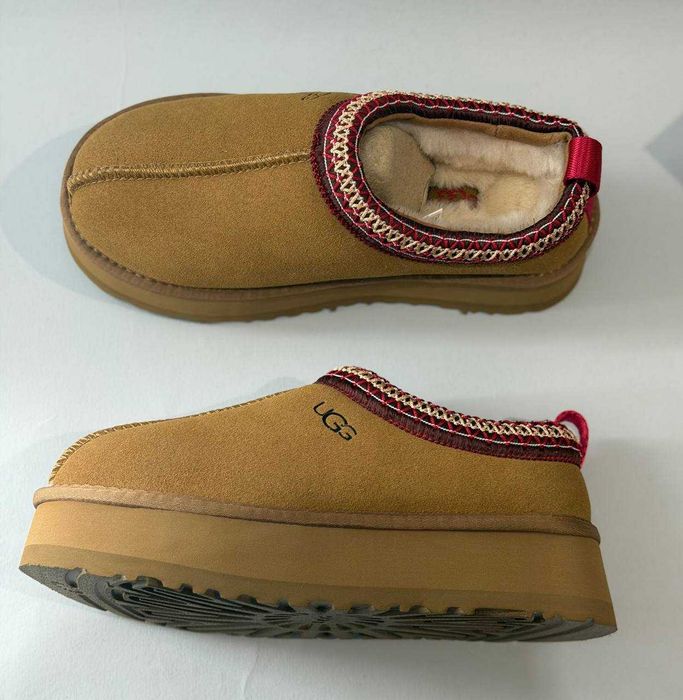 Угги Ugg TAZZ Platform Chestnut Уггі Коричневі В НАЯВНОСТІ‼️