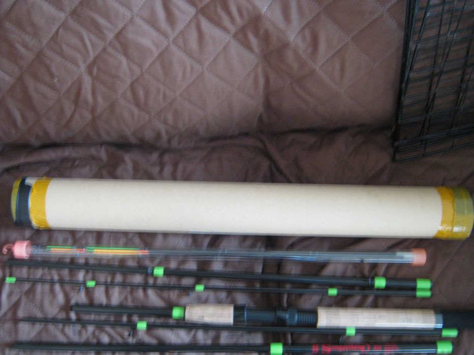 Cana de pesca embarcada 4 secções