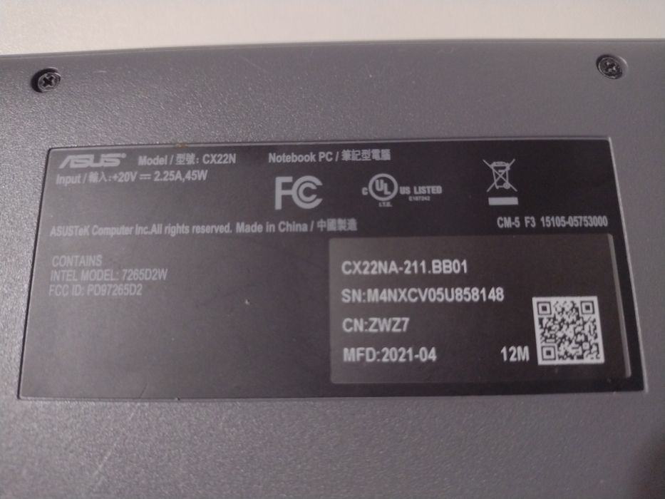 Tablet ASUS CX22N