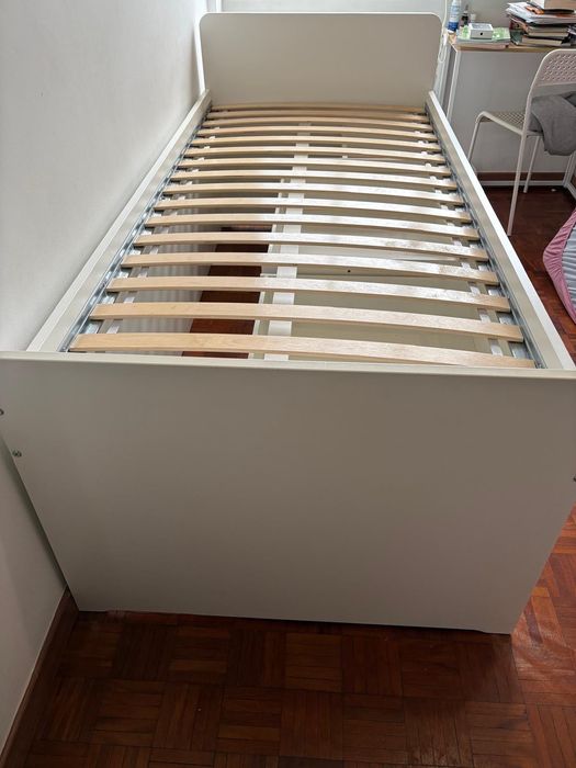 Slakt  Ikea cama solteiro