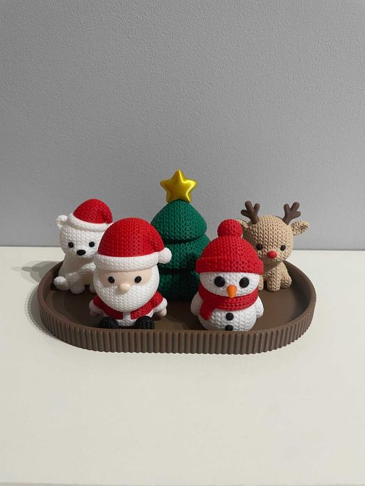 Decoração de Natal - Estilo Croché