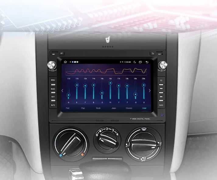VW Golf 4 1997–2003 – Radio Android 7" CarPlay