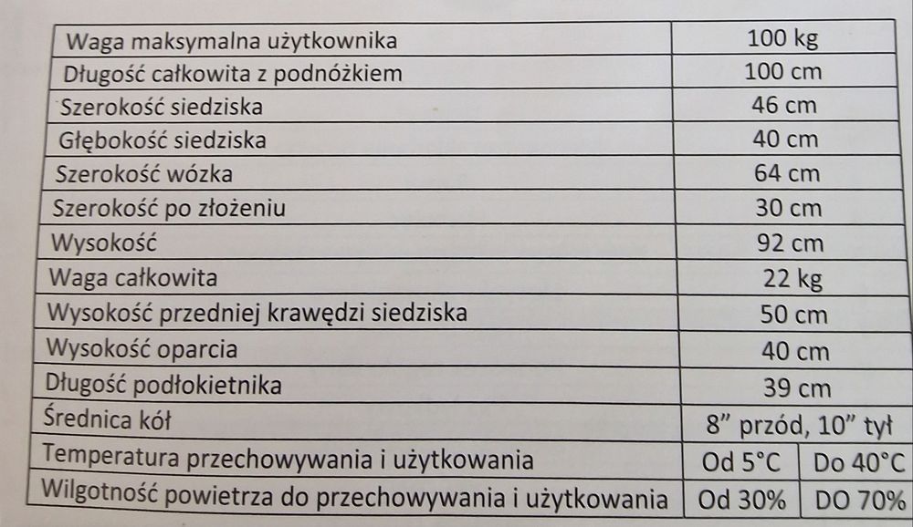 Wózek inwalidzki elektryczny