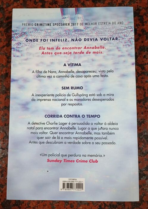 Annabelle - Os crimes de Gullspang - de Lina Bengtsdotter - NOVO