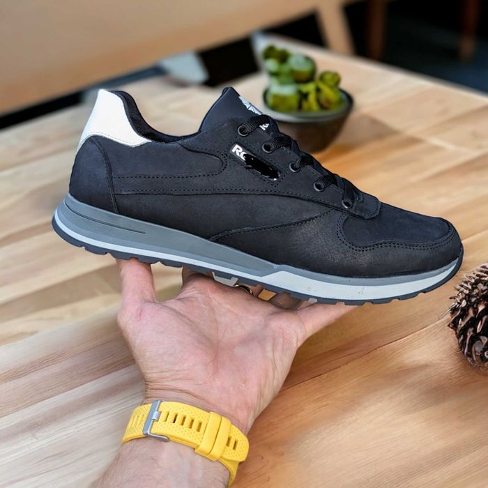 Чоловічі кросівки з натуральної шкіри Р.иб.ок осінь весна, топ якість