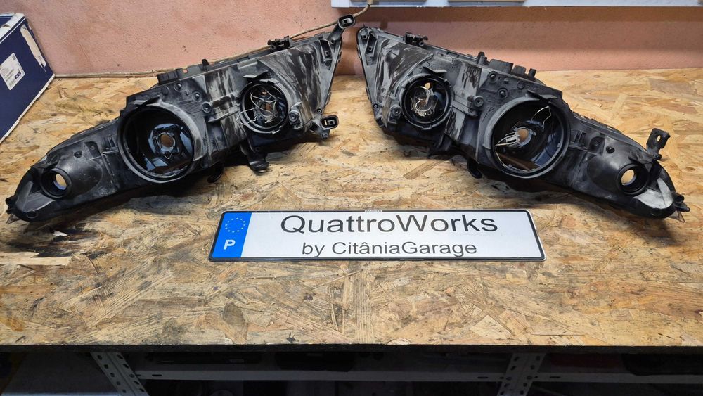 Oticas Farois Honda Civic VIII FN FK 2005 a 2012 Originais Honda Esquerdo Direito