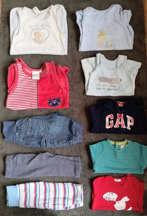 Zestaw ubranek dziecięcych niemowlęcych 56