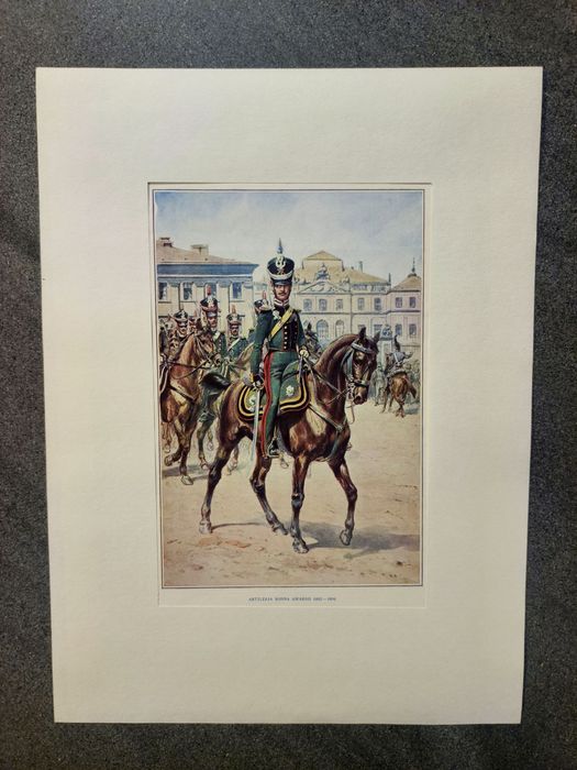 Bronisław Gembarzewski Wojsko Królestwa Kingresowego.Reprodukcja 1930