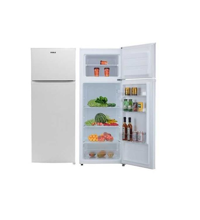 Chłodziarko Zamrażarka Lodówka z Zamrażarką Tania 143cm DD-207 WH 207L