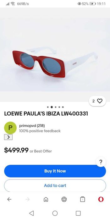 LOEWE PAULA'S Ibiza lw400331