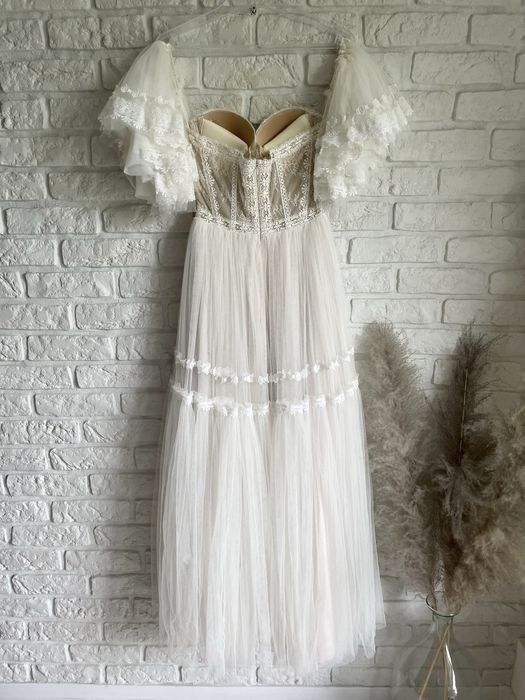 Suknia ślubna boho rustykalna - Herms Bridal Edgerton