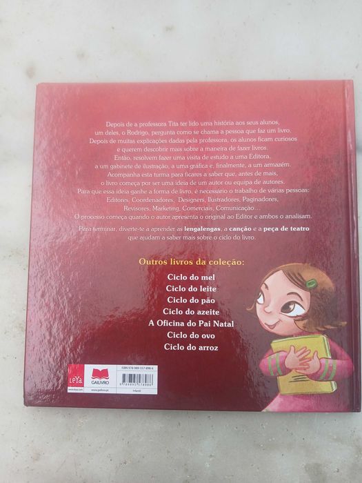 O ciclo do livro da coleção Onde Vamos Hoje