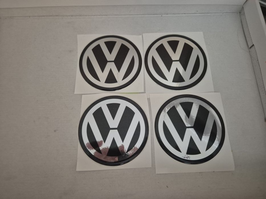 naklejki na kołpaki i alu felgi  na  do Vw średnica 7.9cm