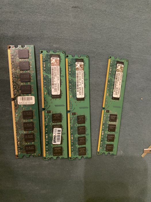 4x 2gb ram ddr 2