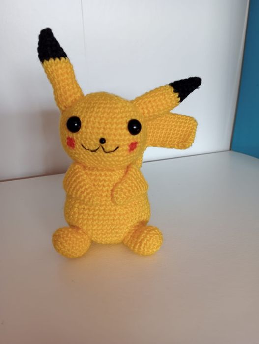 Pikachu - boneco amigurumi 15 cm