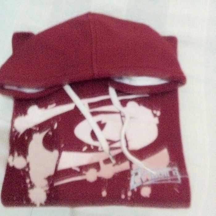 Hoodie Camisola Unisexo algodão Ericeira capuz tam.14-grossa