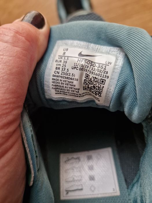 Sapatilhas Nike nr 39 mulher cor verde