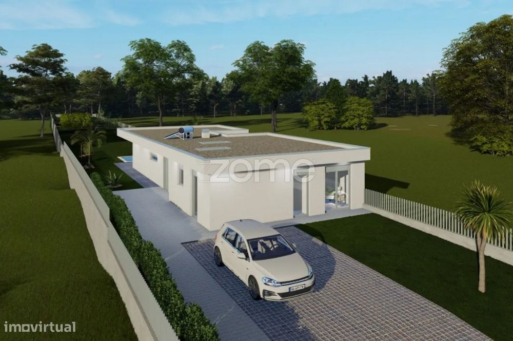 Terreno c/ Projeto Aprovado para Moradia T3 Térrea | Piscina | 1500m2