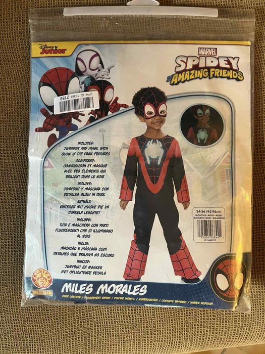 Fato carnaval de Spidey