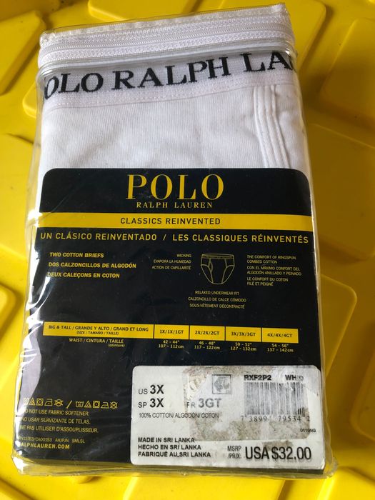 Bielizna męska z usa POLO RL XXXL