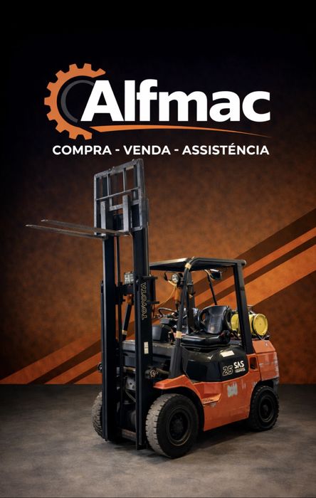 Empilhador serie 6 Toyota 2500kg! Só 3500 horas!! Rigoroso estado!