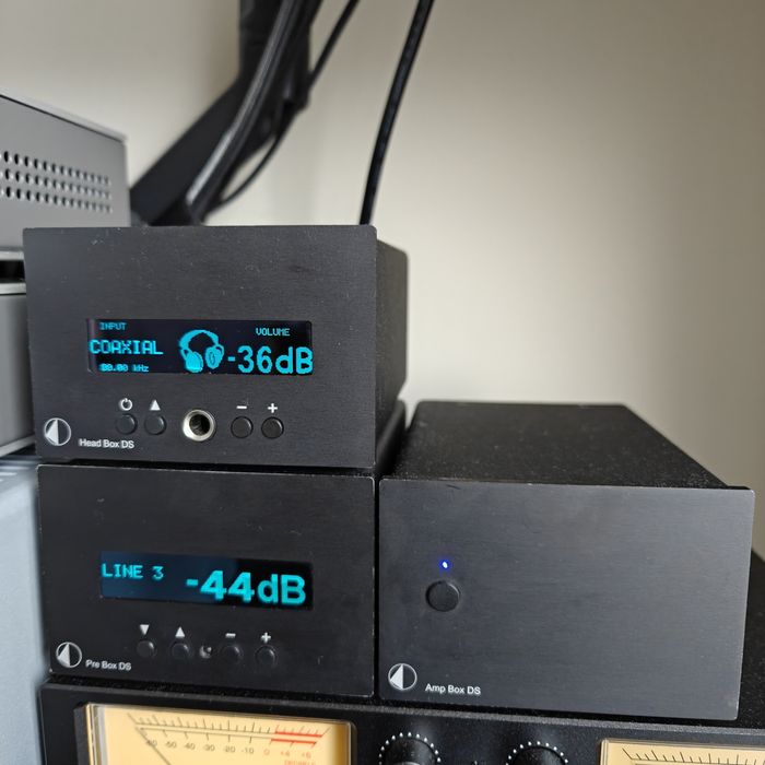 Pro-Ject Head Box DS + Pre Box DS + Amp Box DS