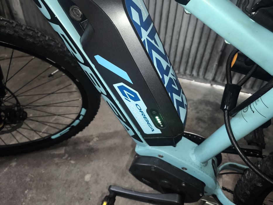 Bicicleta Elétrica Orbea com duas baterias. Keram com Motor Central Shimano. Bateria de Longa Duração