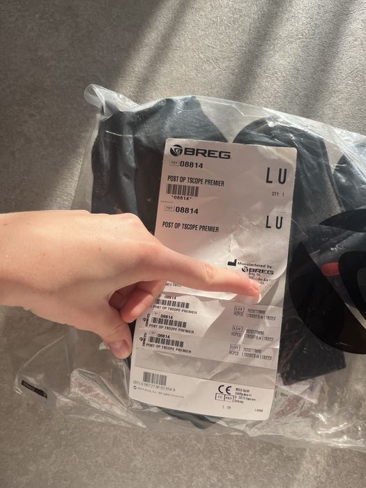 Orteza na staw kolanowy T Scope Premier Breg
