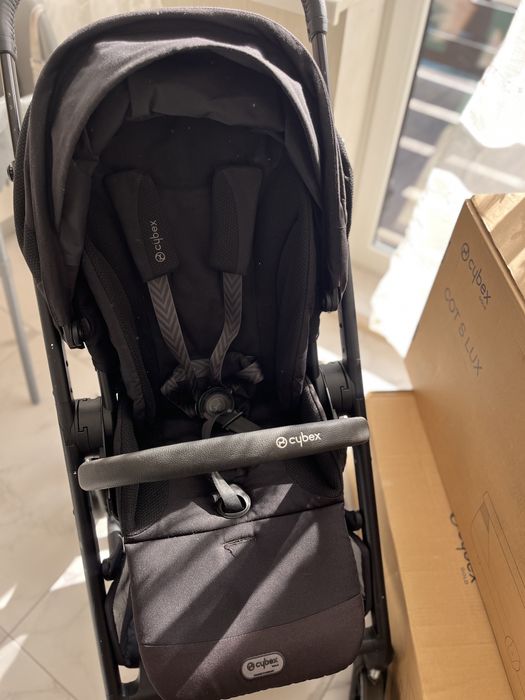 Коляска 2 в 1 Cybex Balios S Lux 2023 Moon Black