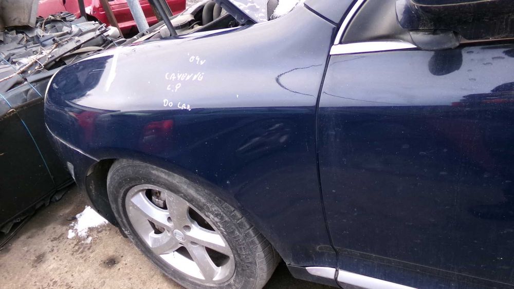 Maj66 Błotnik lewy przedni porsche cayenne I 04r LA50 wysyłka