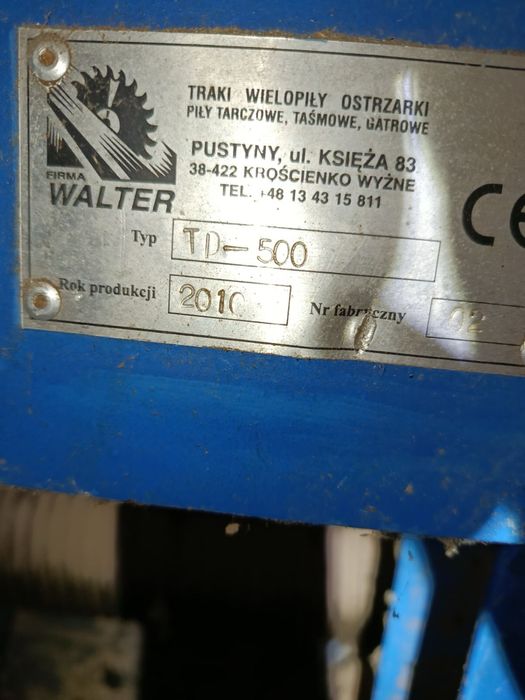 брусувальний верстат WALTER TD- 630 KBA в