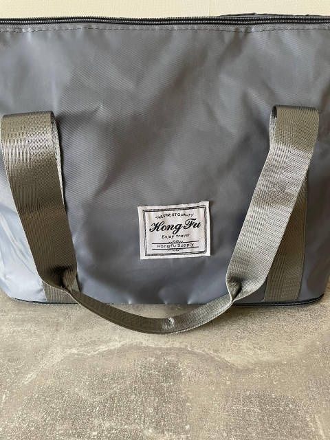Містка дорожня сумка для подорожей/Складна дорожня сумка сіра
