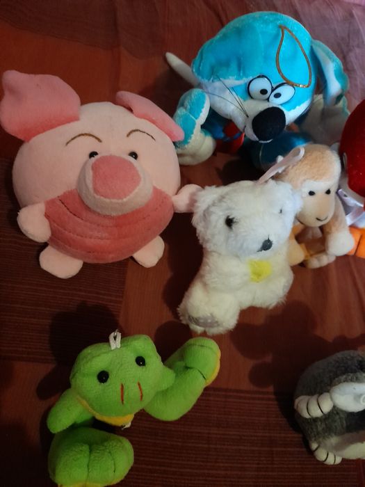 М'які ігрвшки б/в 8 шт.